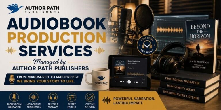 Audiobook Production Services Managed by Author Path Publishers